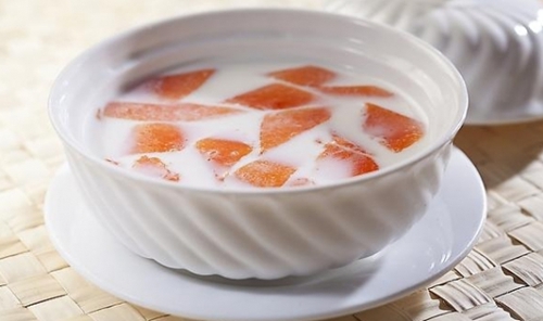 木瓜燉牛奶的做法