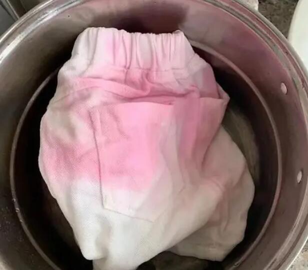 衣服染色洗滌方法