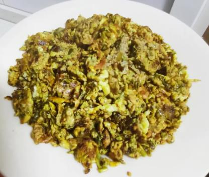 香椿炒雞蛋怎么炒