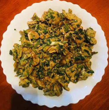 香椿炒雞蛋怎么炒