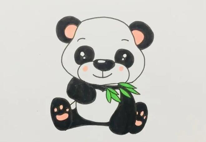 熊貓怎么畫 熊貓怎么畫