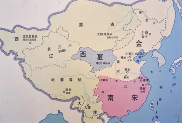 歷史唐朝北宋時期地圖