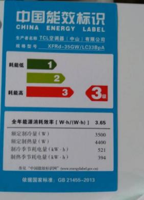 空調匹數與面積對照表